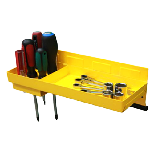 magnetic tool side tray